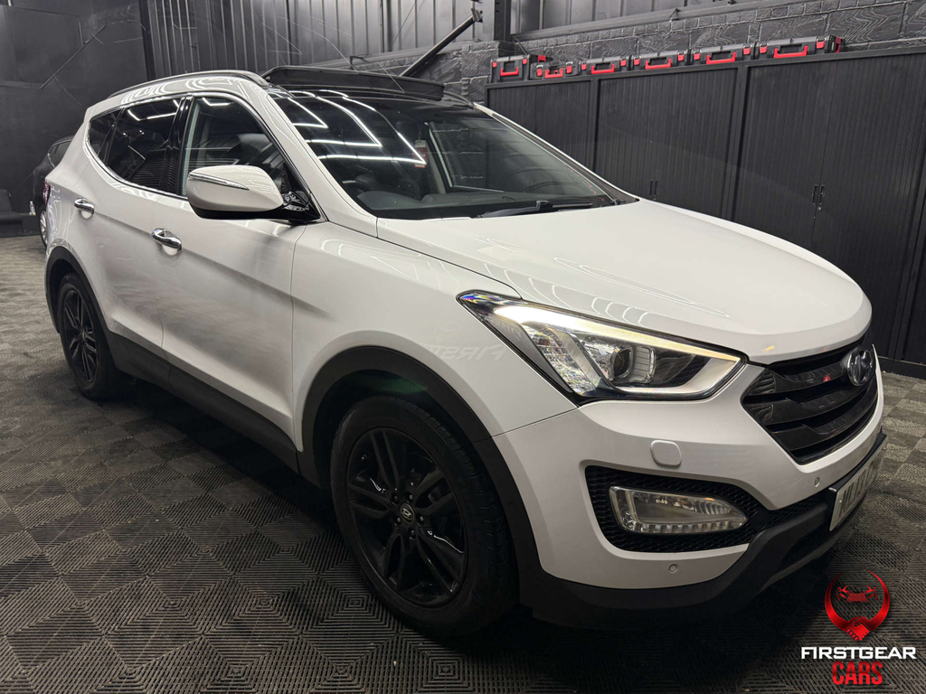 Hyundai Santa Fe Premium Se Suv 4Wd Euro 5 7 Seat White #6