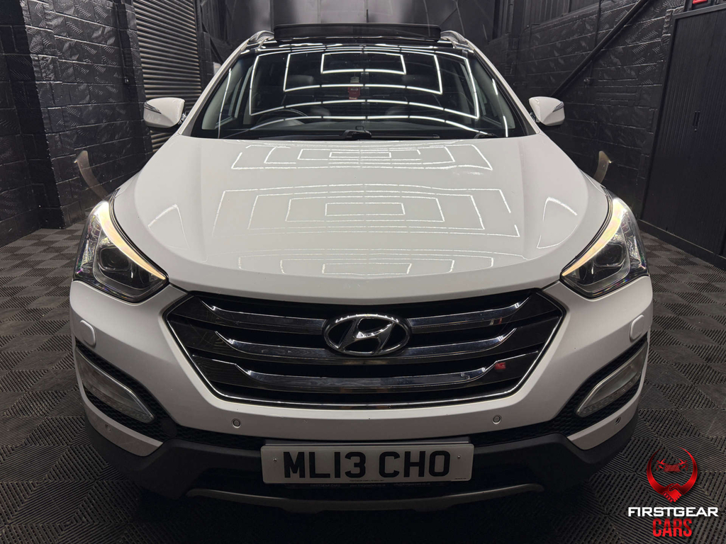 Hyundai Santa Fe Premium Se Suv 4Wd Euro 5 7 Seat White #5