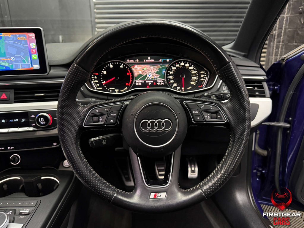 Audi A4 Avant Audi A4 Avant S Line 3.0 Tdi Quattro 218 Ps S Tron Blue #27
