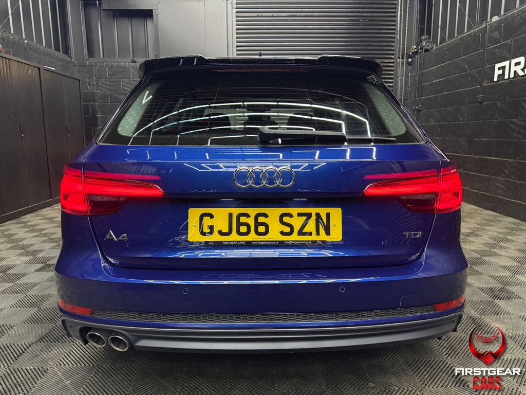 Audi A4 Avant Audi A4 Avant S Line 3.0 Tdi Quattro 218 Ps S Tron Blue #10