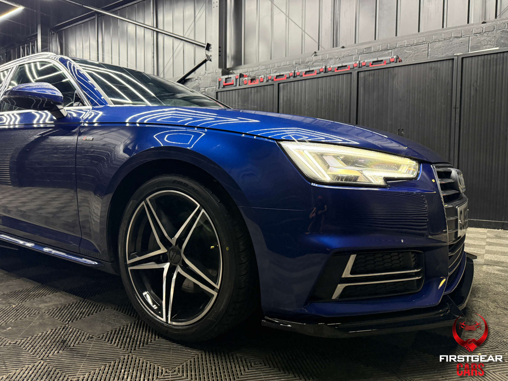 Audi A4 Avant Audi A4 Avant S Line 3.0 Tdi Quattro 218 Ps S Tron Blue #7