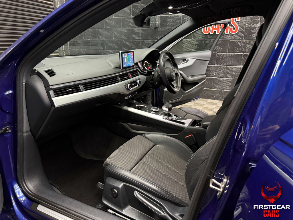 Audi A4 Avant Audi A4 Avant S Line 3.0 Tdi Quattro 218 Ps S Tron Blue #19