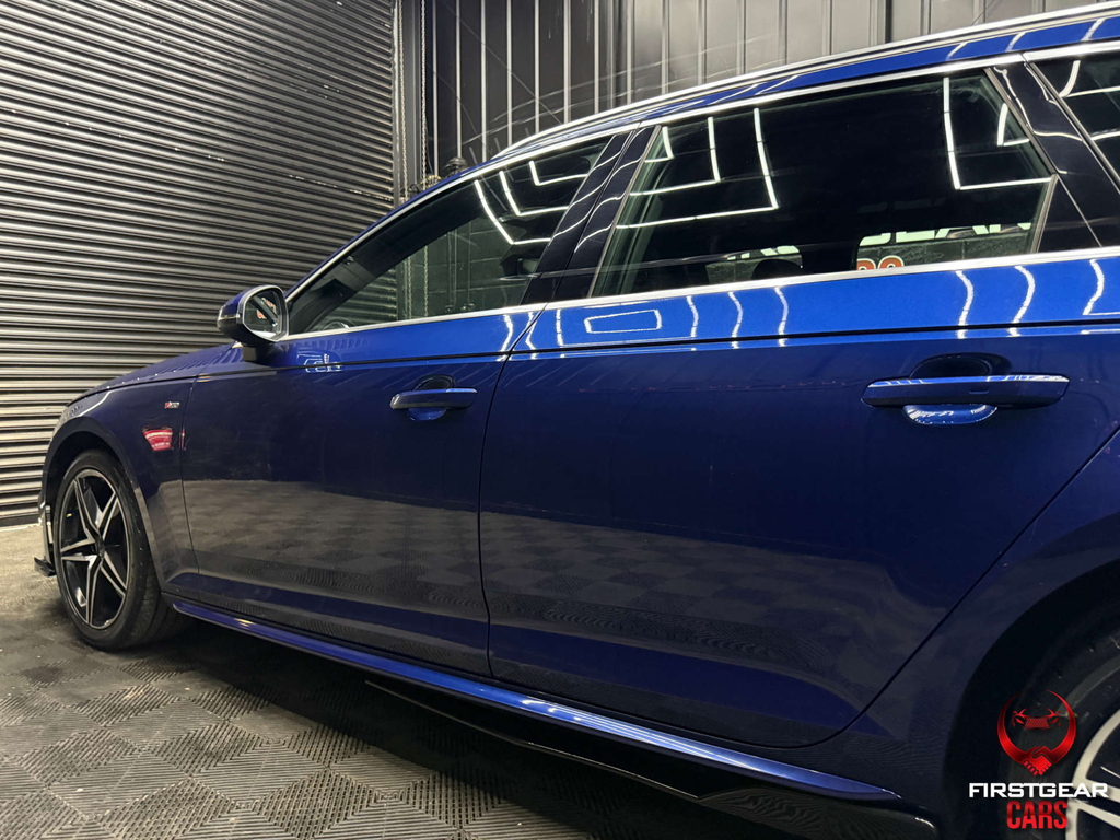 Audi A4 Avant Audi A4 Avant S Line 3.0 Tdi Quattro 218 Ps S Tron Blue #13