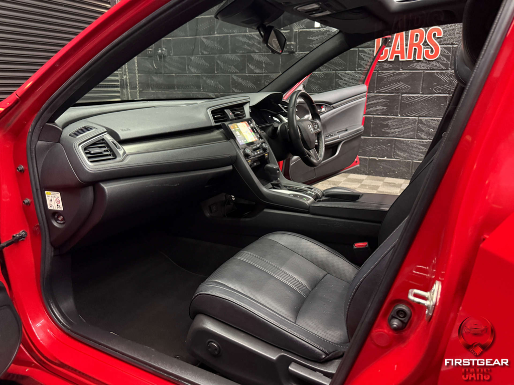 Honda Civic 1.5 Vtec Turbo Sport Euro 6 Ss Red #19