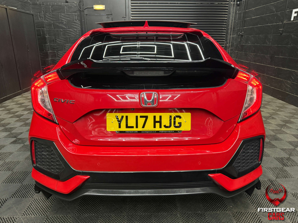 Honda Civic 1.5 Vtec Turbo Sport Euro 6 Ss Red #10