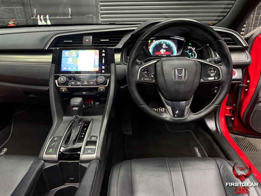 Honda Civic 1.5 Vtec Turbo Sport Euro 6 Ss Red #26