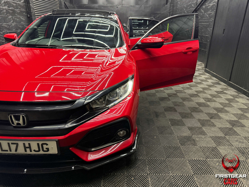 Honda Civic 1.5 Vtec Turbo Sport Euro 6 Ss Red #15