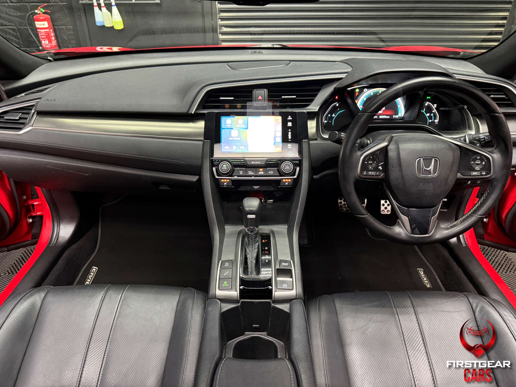 Honda Civic 1.5 Vtec Turbo Sport Euro 6 Ss Red #25