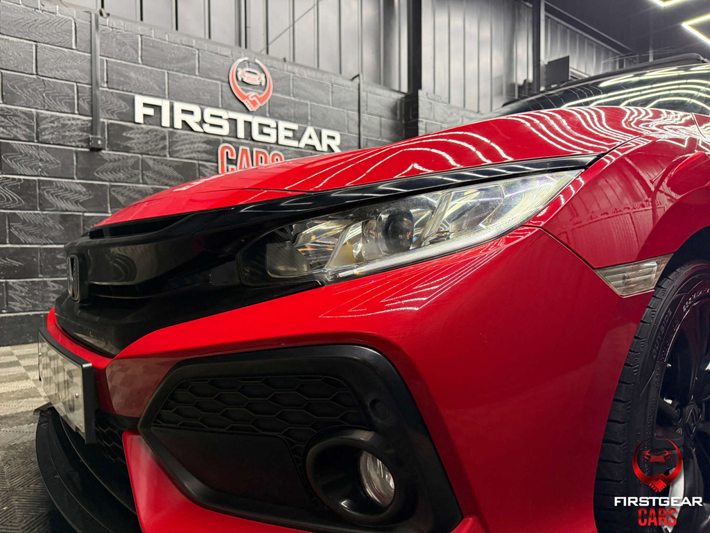 Honda Civic 1.5 Vtec Turbo Sport Euro 6 Ss Red #14