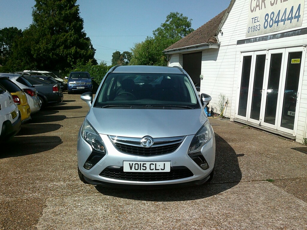 Vauxhall Zafira Tourer 1.4 I Turbo Exclusiv Silver #6