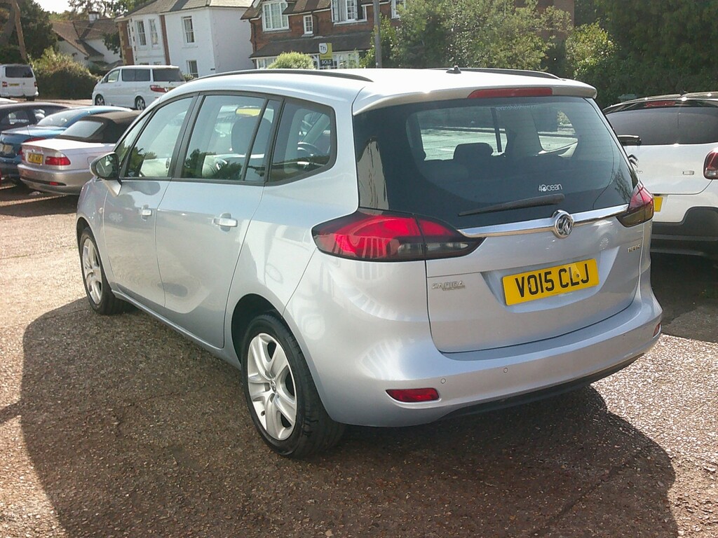Vauxhall Zafira Tourer 1.4 I Turbo Exclusiv Silver #4