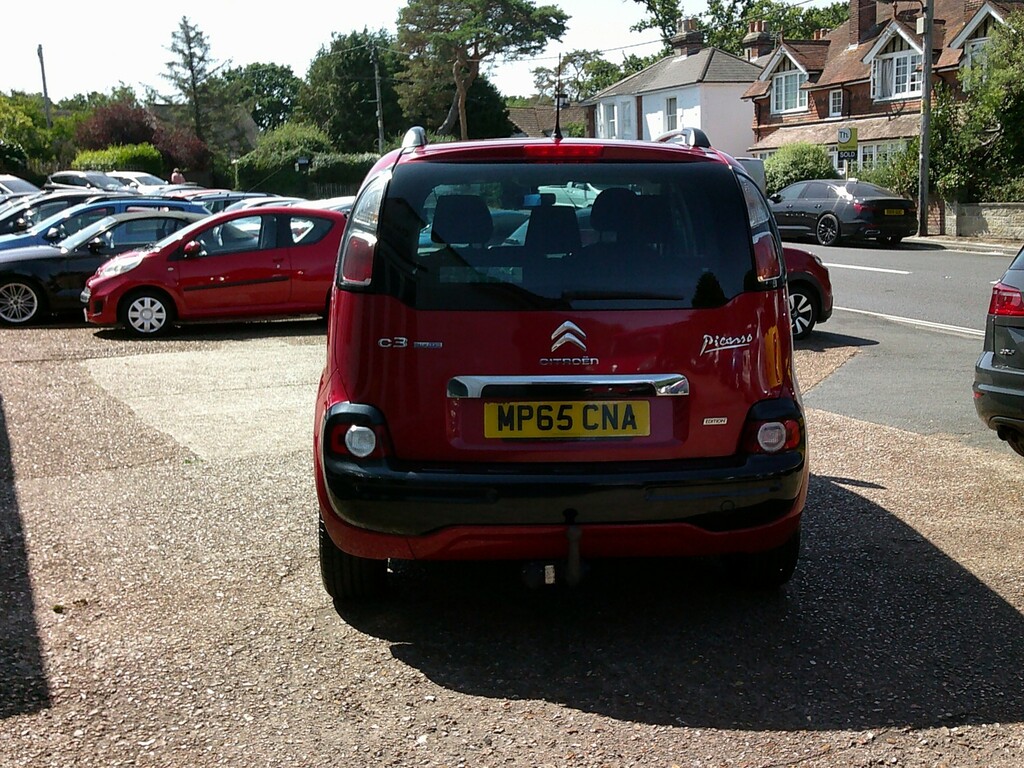 Citroen C3 Picasso 1.6 Bluehdi Edition Red #3