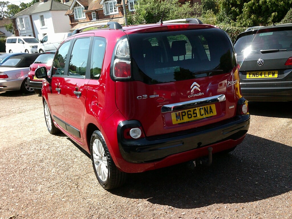 Citroen C3 Picasso 1.6 Bluehdi Edition Red #4