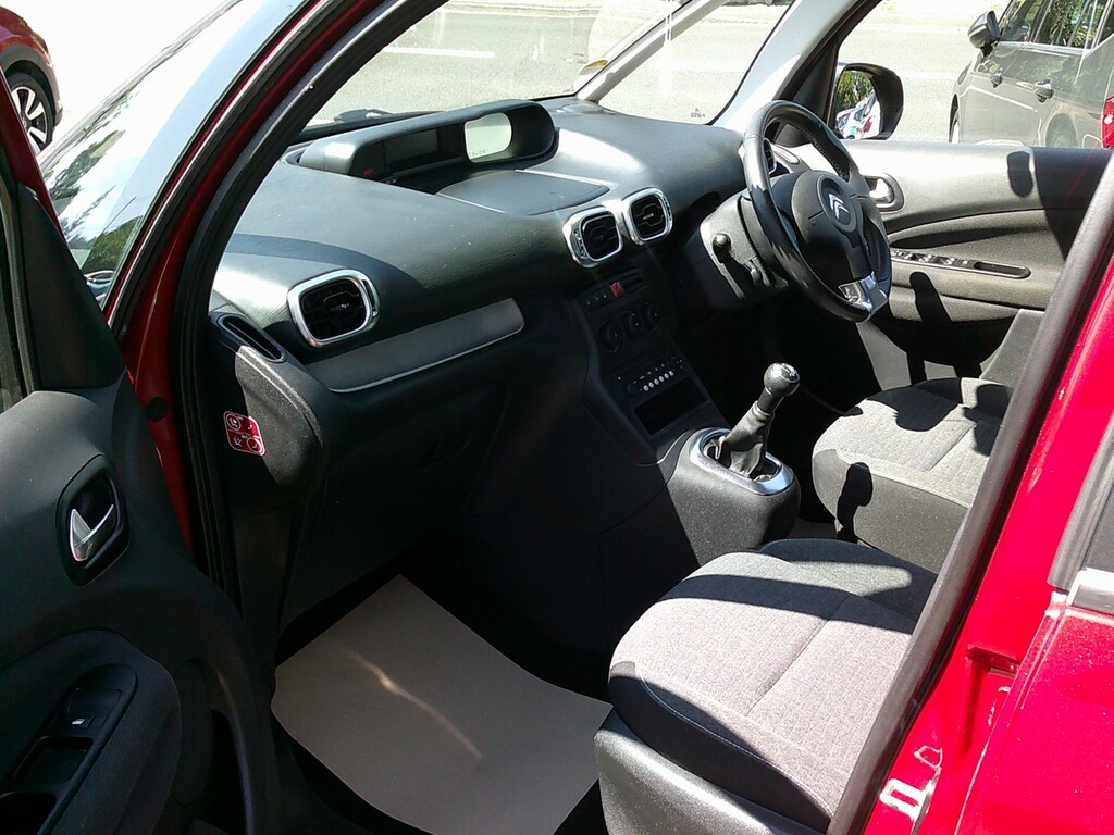Citroen C3 Picasso Mpv 1.6 Bluehdi Edition Euro 6 201666 Red #8