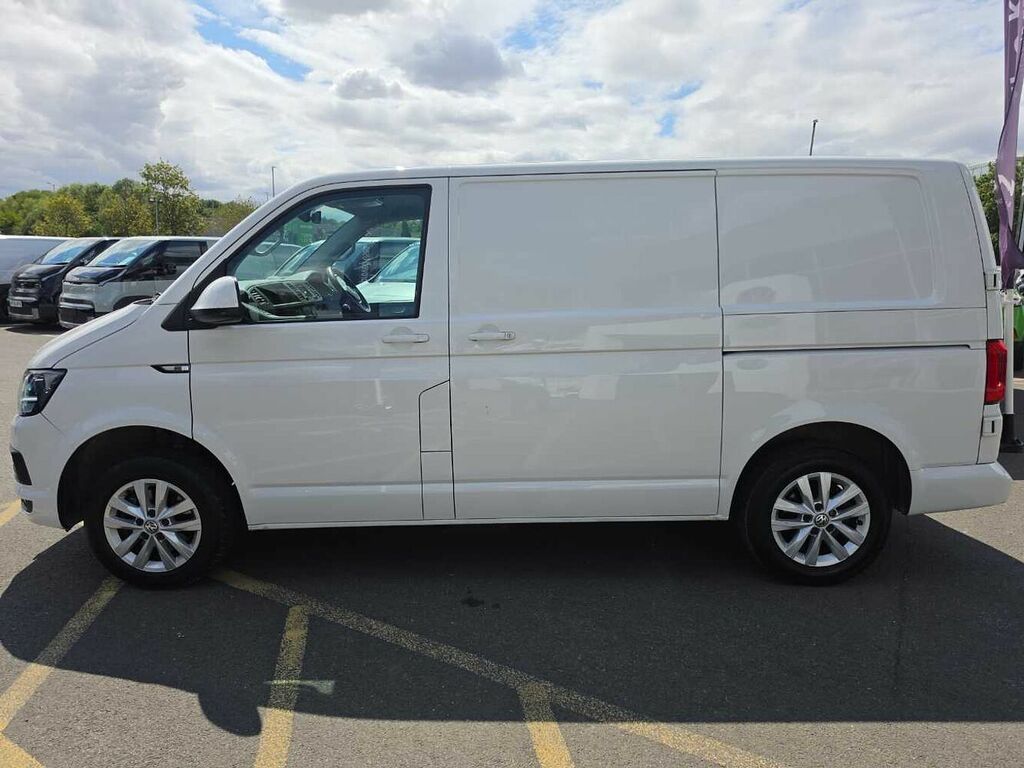 Volkswagen Transporter 2.0 Tdi Bmt 102 Highline Van Euro 6 White #4