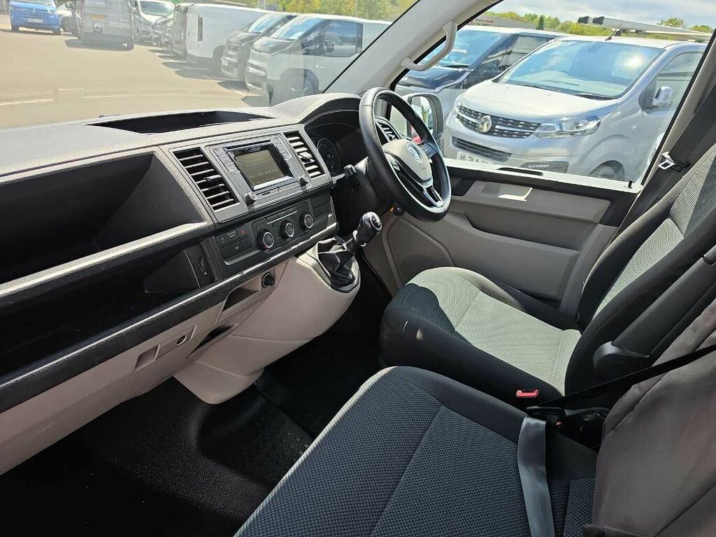 Volkswagen Transporter 2.0 Tdi Bmt 102 Highline Van Euro 6 White #2