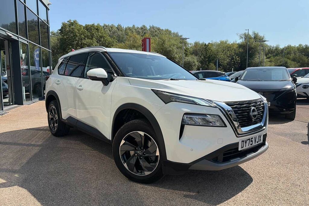 Nissan X-Trail 1.5 Mhev 163 N-connecta 7 Seat Xtronic DY75VJX White