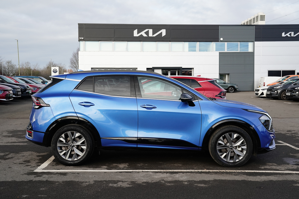 Kia Sportage 1.6T Gdi 207 Hev Gt-line Blue #4