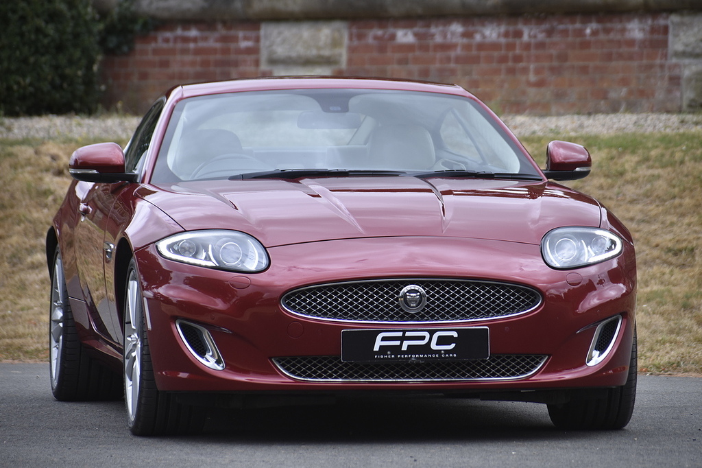 Jaguar XK Coupe Red #4