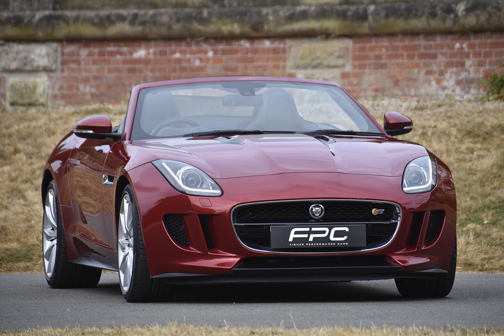 Jaguar F-Type V8 S Red #4