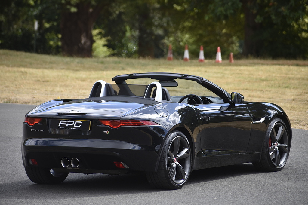 Jaguar F-Type Convertible 3.0 V6 400 Sport Euro 6 Ss Black #12