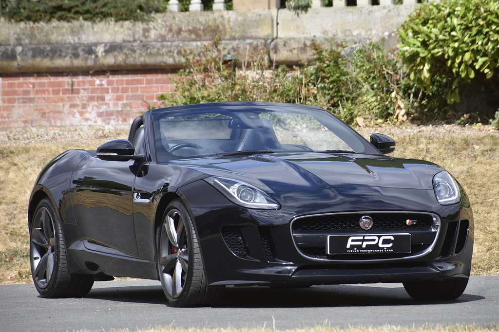 Jaguar F-Type Convertible Black #3