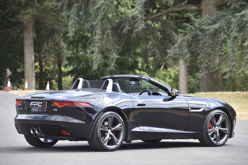 Jaguar F-Type Convertible 3.0 V6 400 Sport Euro 6 Ss Black #13