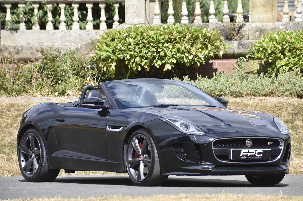 Jaguar F-Type Convertible Black #2