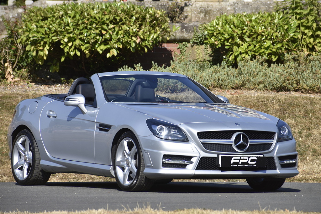 Mercedes-Benz SLK Convertible Silver #2