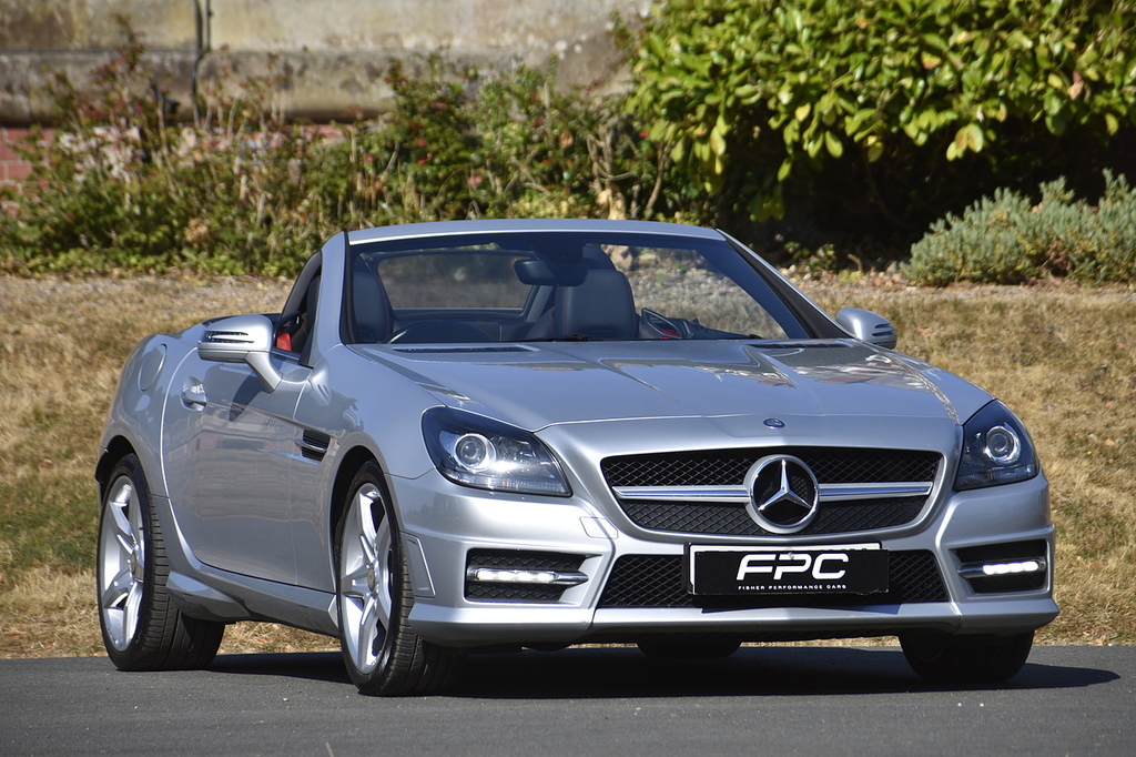Mercedes-Benz SLK Convertible Silver #3