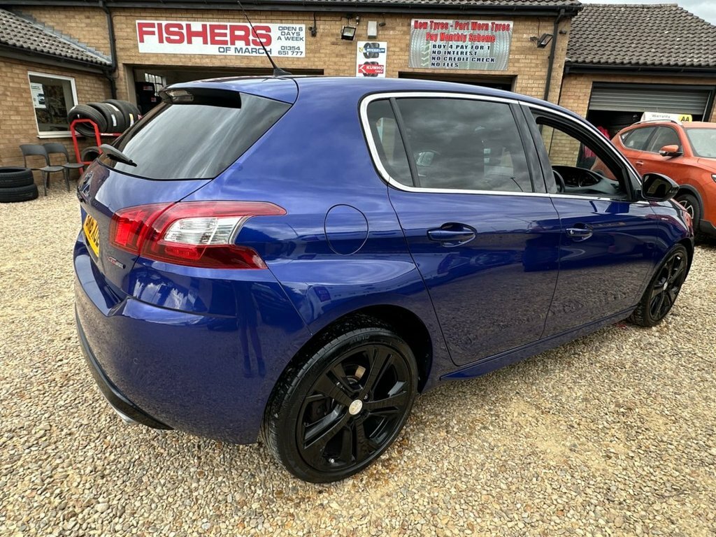 Peugeot 308 1.6L Gt Line Blue #4