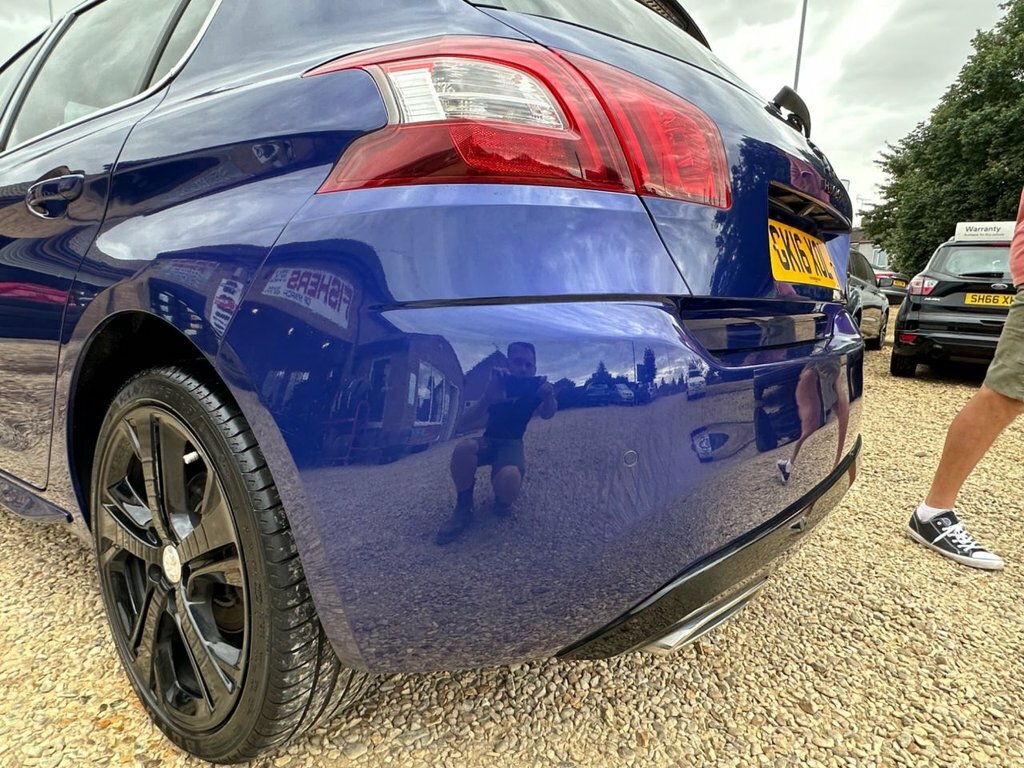 Peugeot 308 Blue Hdi Ss Gt Blue #7