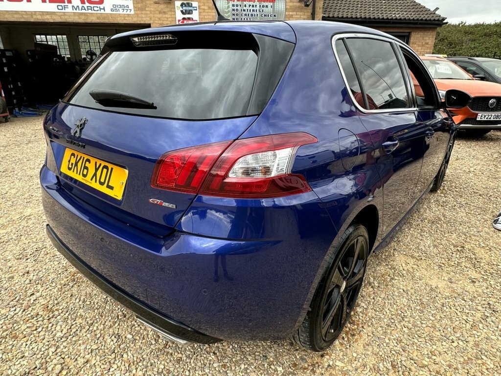 Peugeot 308 1.6L Gt Line Blue #3