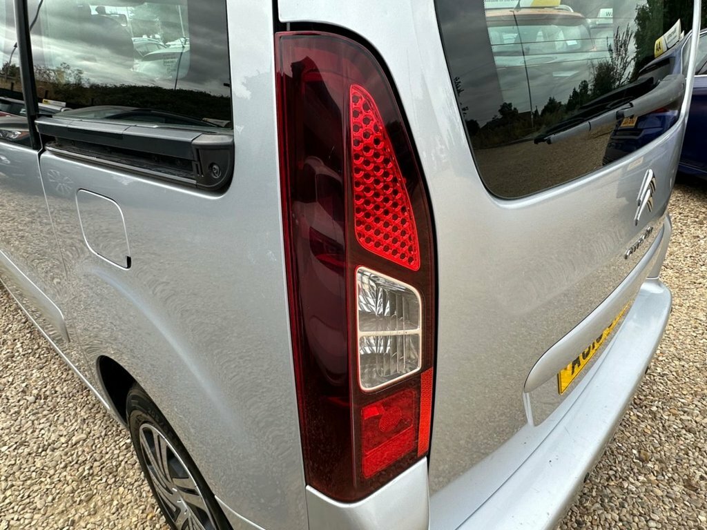 Citroen Berlingo Hdi Vtr 5-Door Wheelchair Accssible With Low Miles Silver #13