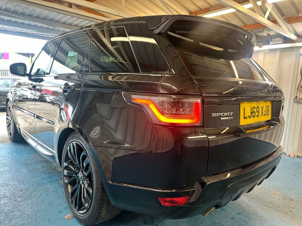 Land Rover Range Rover Sport 2L Hse LJ69XJB Black #5
