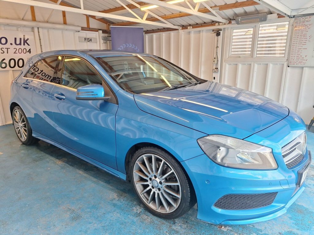 Mercedes-Benz A Class 2.1L Amg Sport Blue #3