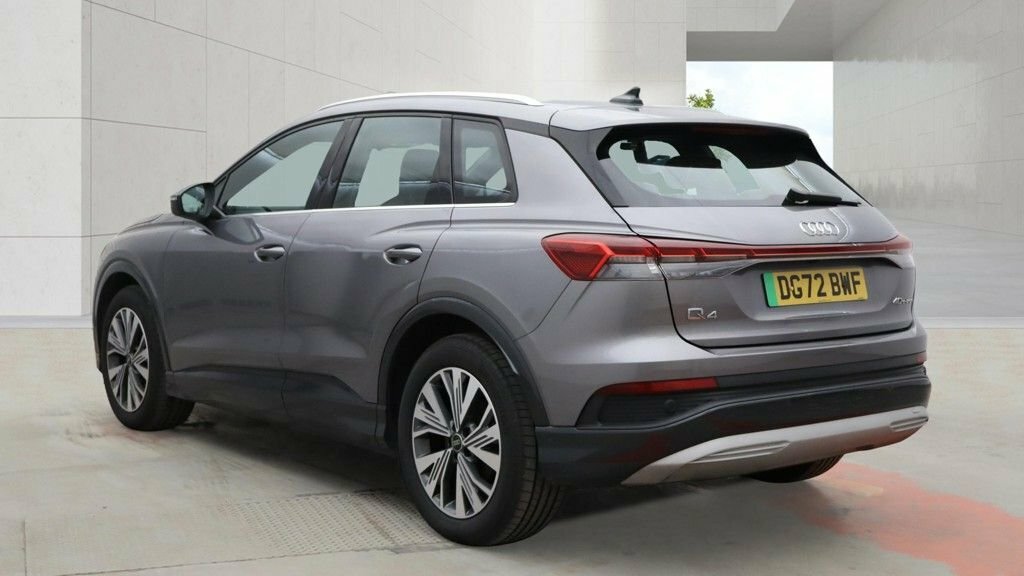 Audi Q4 E Tron Suv Grey #4