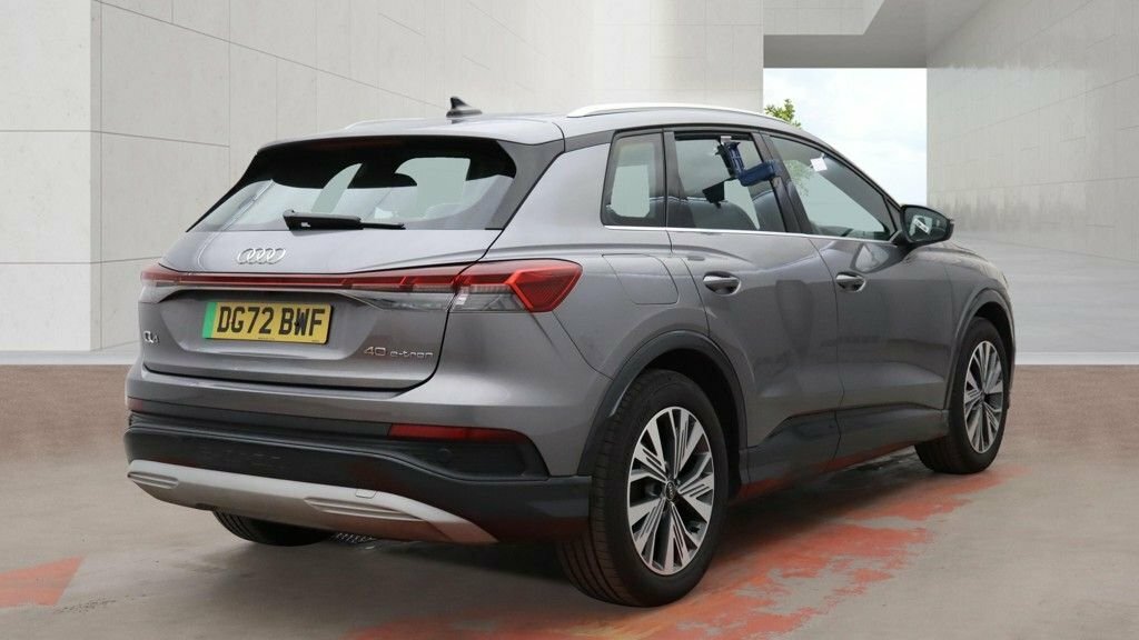 Audi Q4 E Tron Suv Grey #5