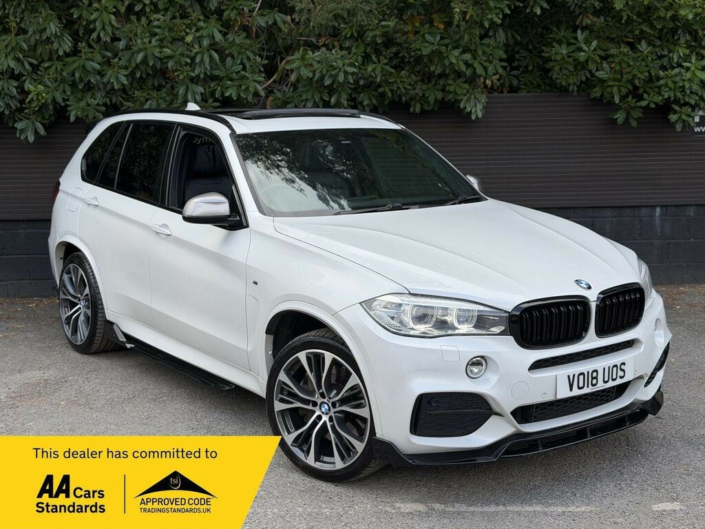 BMW X5 3.0 M50d Xdrive Euro 6 Ss VO18UOS White