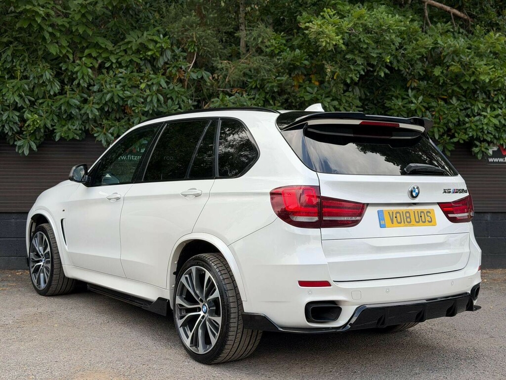 BMW X5 3.0 M50d Xdrive Euro 6 Ss VO18UOS White #5