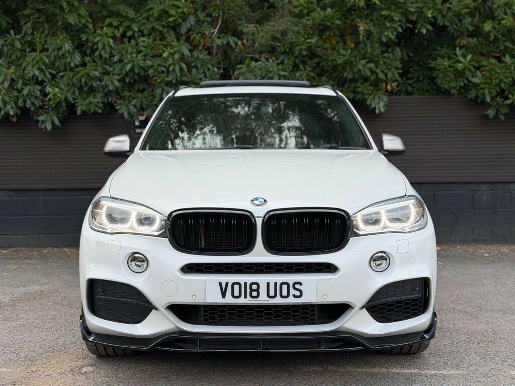 BMW X5 3.0 M50d Xdrive Euro 6 Ss VO18UOS White #3