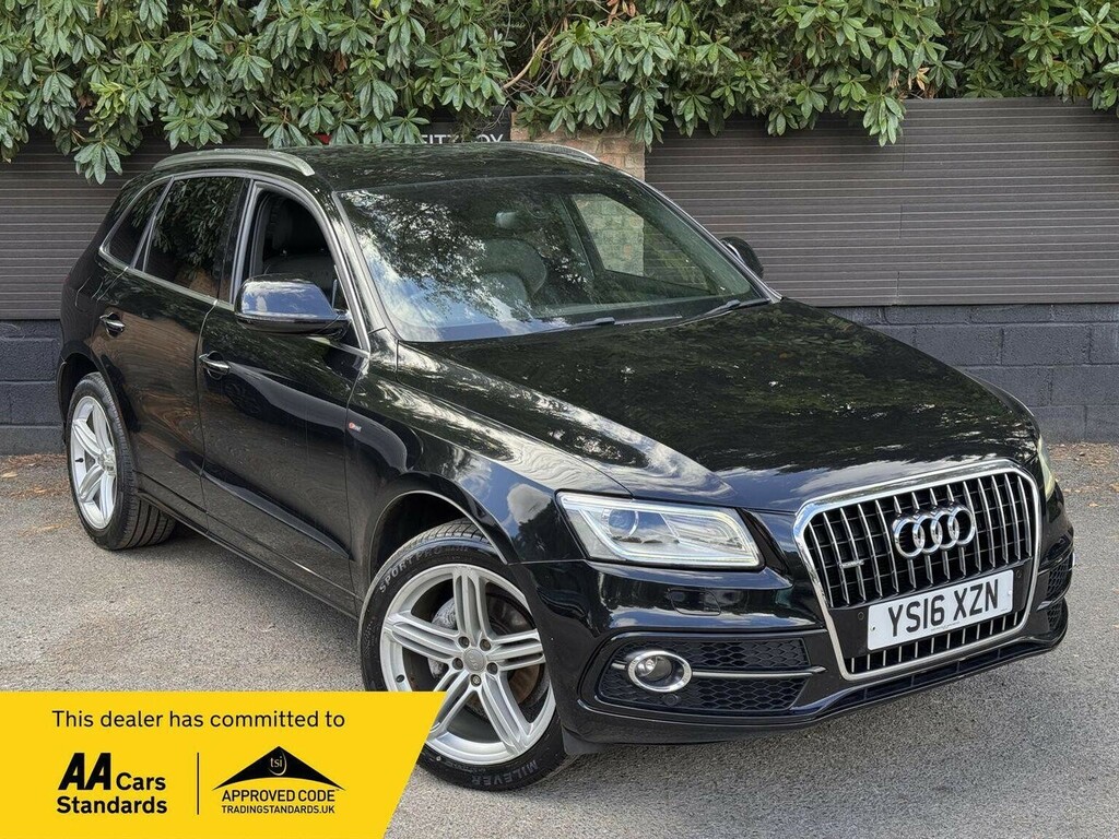Audi Q5 2.0 Tdi S Line Plus S Tronic Quattro Euro 6 Ss Black