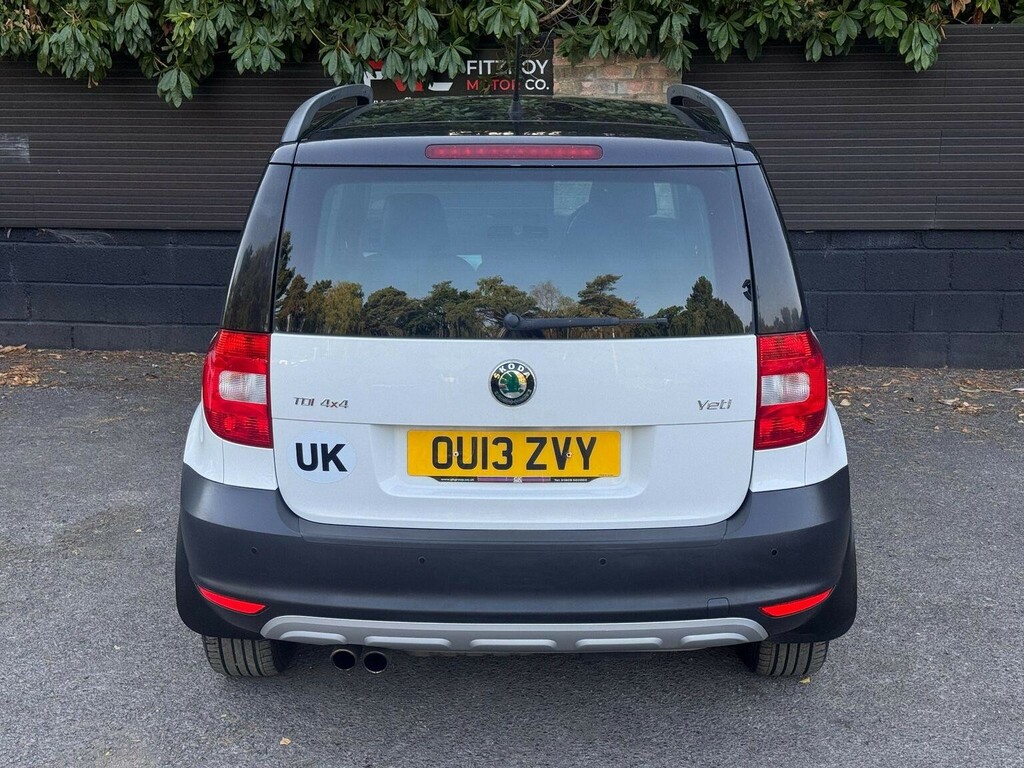 Skoda Yeti 2.0 Tdi Elegance 4Wd Euro 5 White #6