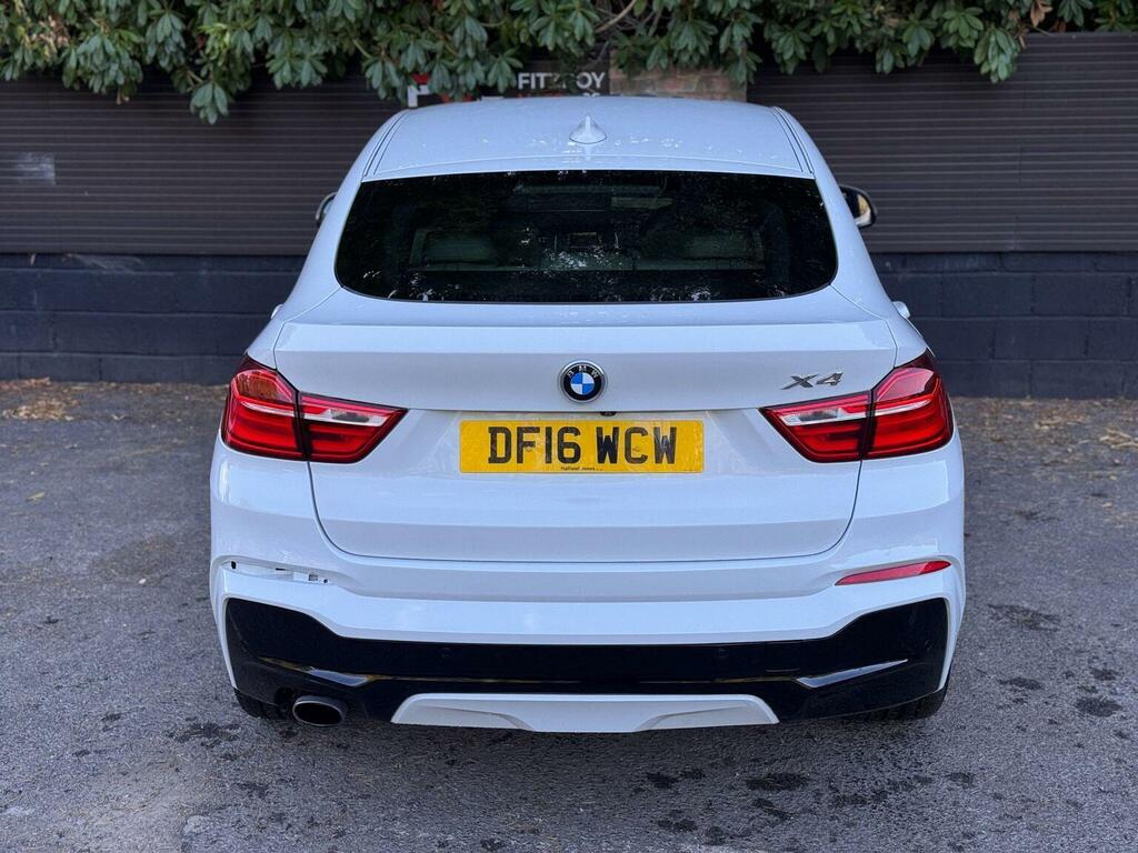 BMW X4 2.0 20D M Sport Xdrive Euro 6 Ss White #6