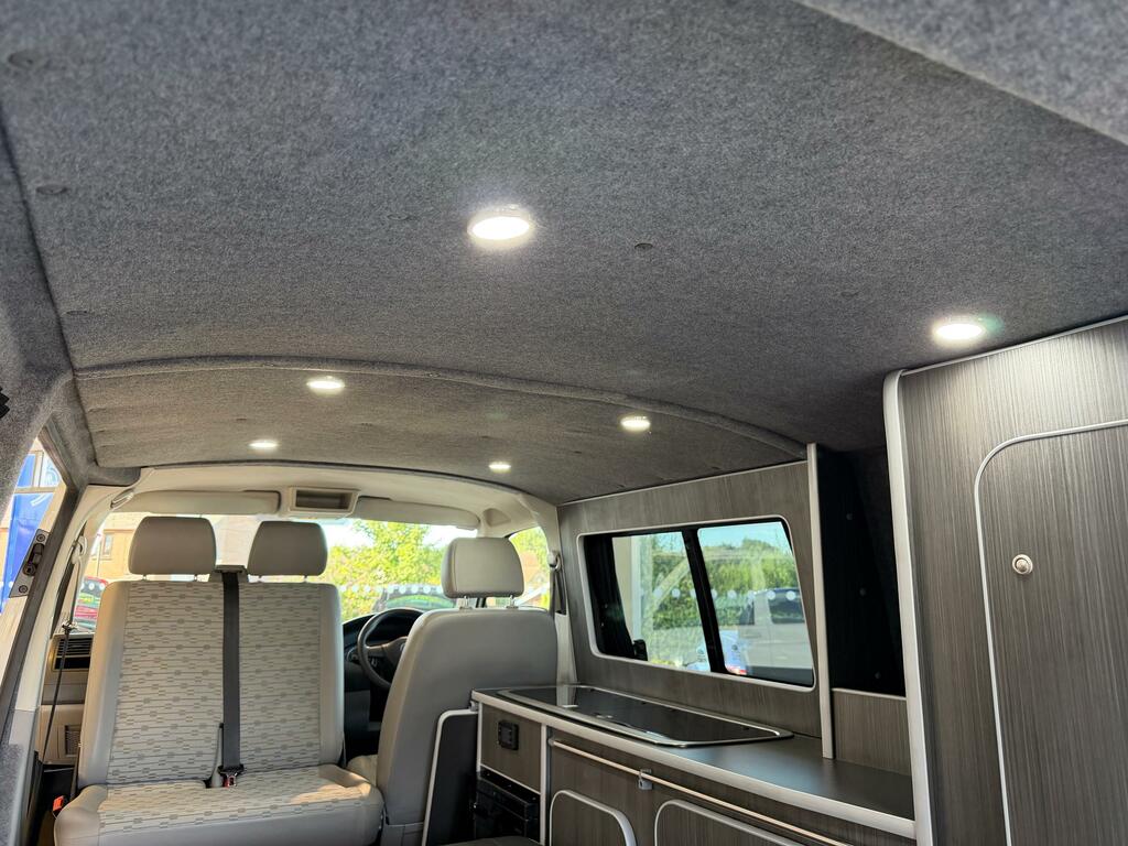 Volkswagen Transporter T28 Tdi 102 Swb Double Cab 5 Seat Crew Van Low Roo White #39