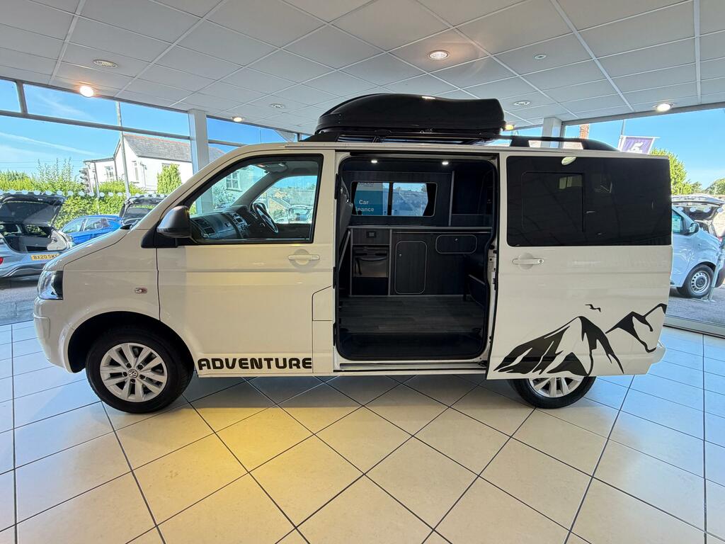Volkswagen Transporter T28 Tdi 102 Swb Double Cab 5 Seat Crew Van Low Roo White #10