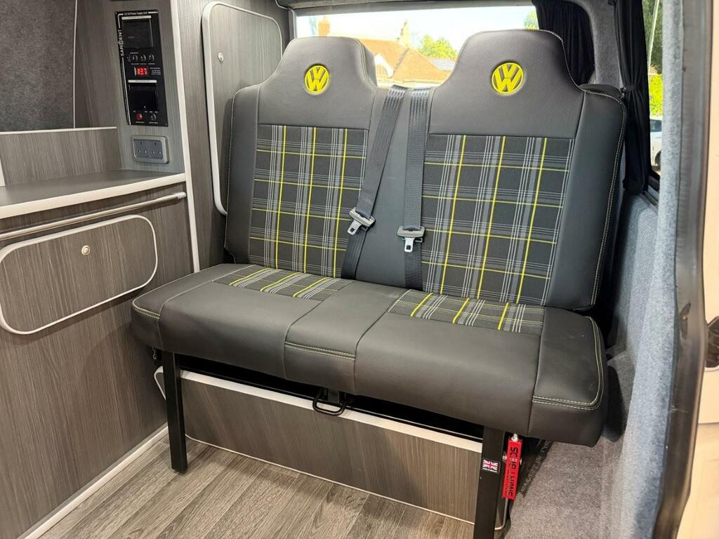 Volkswagen Transporter T28 Tdi 102 Swb Double Cab 5 Seat Crew Van Low Roo White #27