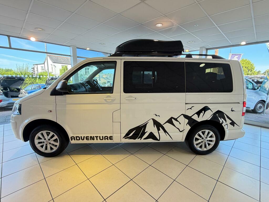 Volkswagen Transporter T28 Tdi 102 Swb Double Cab 5 Seat Crew Van Low Roo White #9