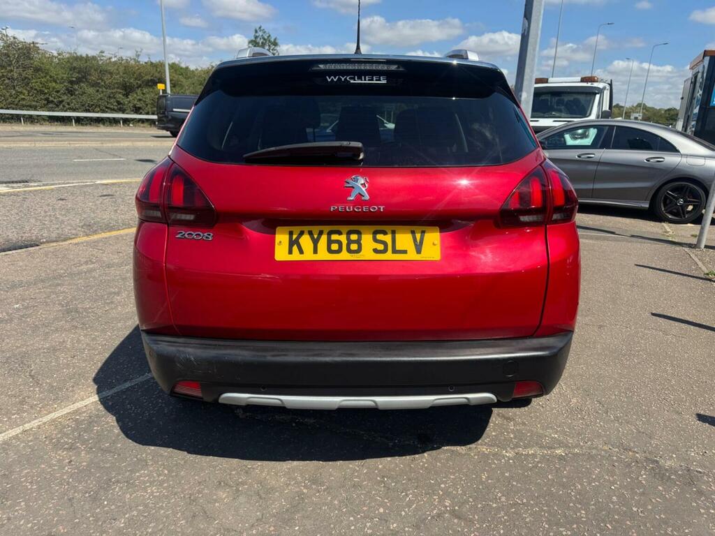 Peugeot 2008 1.2 Puretech Gpf Allure Euro 6 Ss Red #4