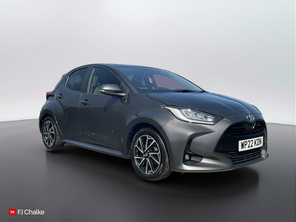 Toyota Yaris 1.5 Vvt-h Design E-cvt Euro 6 Ss WP22KDN Grey
